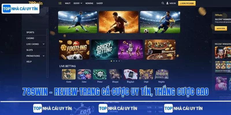 789win - Review Trang Cá Cược Uy Tín, Thắng Cược Cao