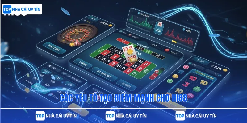 Các yếu tố tạo điểm mạnh cho Hi88