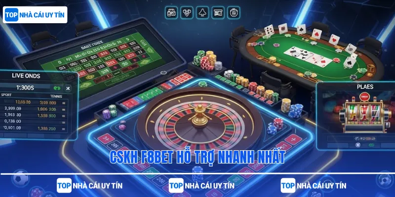 CSKH F8bet hỗ trợ nhanh nhất