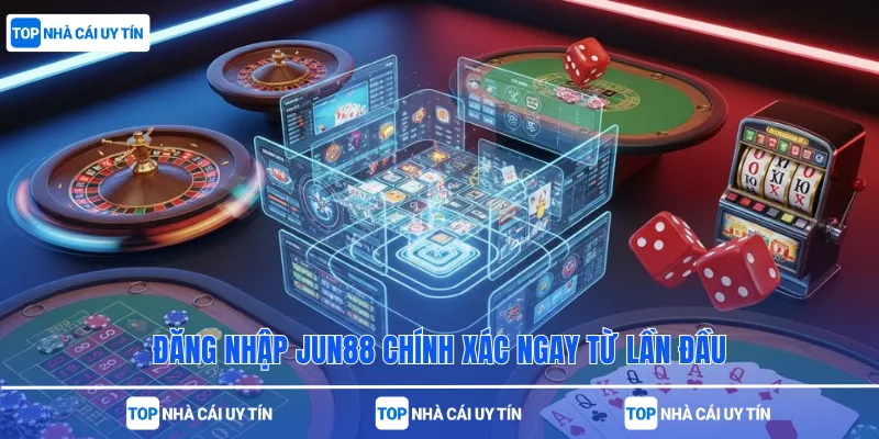Đăng nhập Jun88 chính xác ngay từ lần đầu