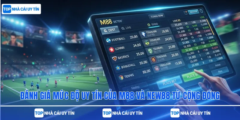 Đánh giá mức độ uy tín của M88 và New88 từ cộng đồng