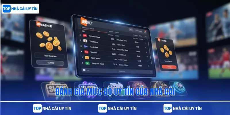 Đánh giá mức độ uy tín của nhà cái