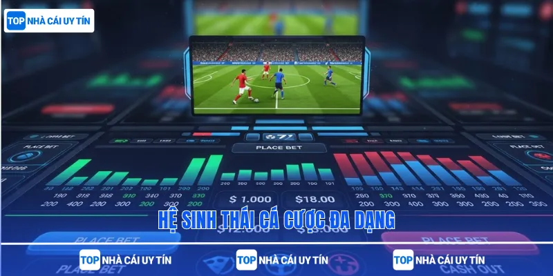 Hệ sinh thái cá cược đa dạng