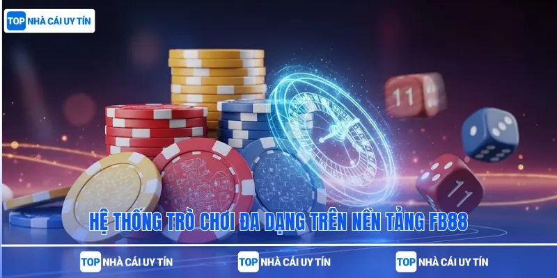 Hệ thống trò chơi đa dạng trên nền tảng Fb88