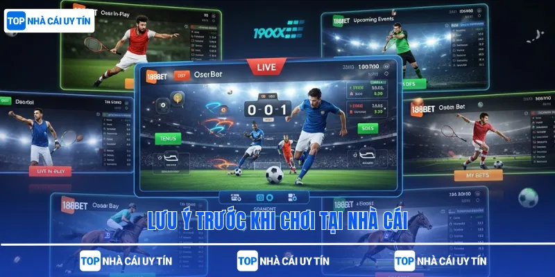 Lưu ý trước khi chơi tại nhà cái