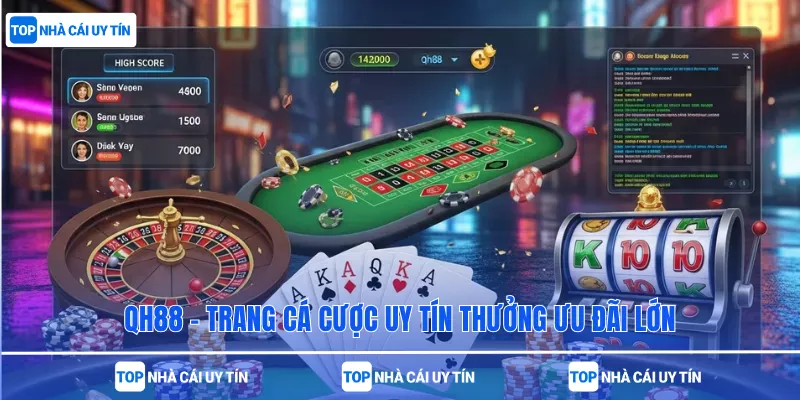 QH88 - Trang Cá Cược Uy Tín Thưởng Ưu Đãi Lớn