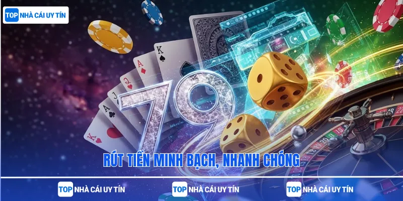 Rút tiền minh bạch, nhanh chóng