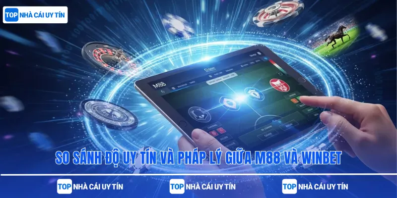 So sánh độ uy tín và pháp lý giữa M88 và Winbet