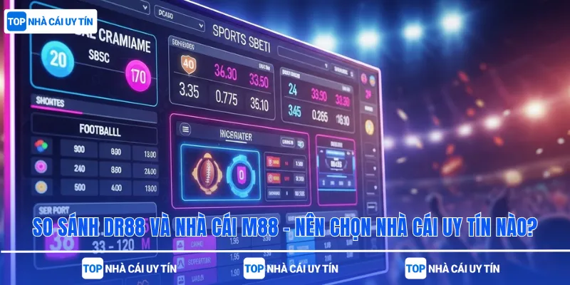 So Sánh DR88 Và Nhà Cái M88 – Nên Chọn Nhà Cái Uy Tín Nào?