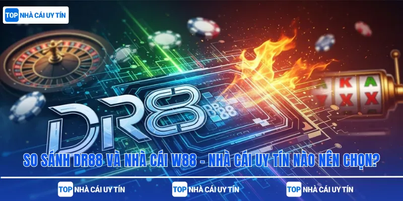 So sánh DR88 và nhà cái W88 – Nhà cái uy tín nào nên chọn?