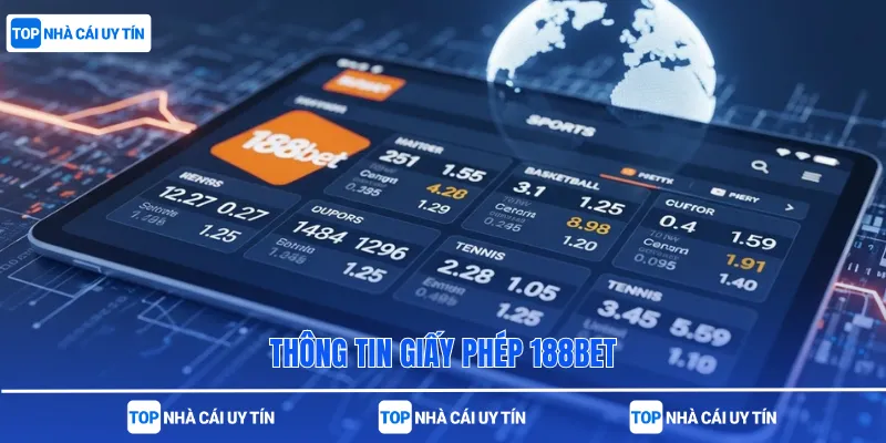 Thông tin giấy phép 188bet