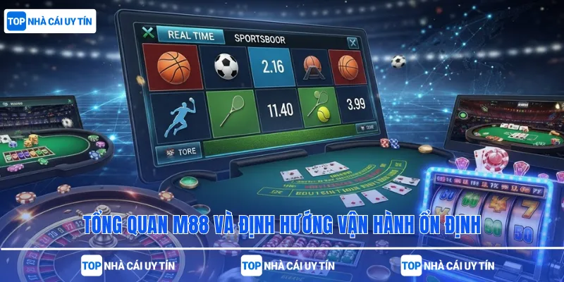 Tổng quan M88 và định hướng vận hành ổn định