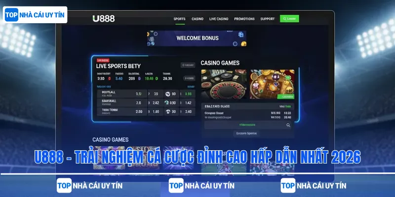 U888 - Trải Nghiệm Cá Cược Đỉnh Cao Hấp Dẫn Nhất 2026