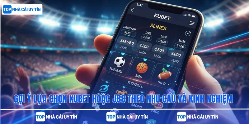 Gợi ý lựa chọn Kubet hoặc J88 theo nhu cầu và kinh nghiệm người chơi