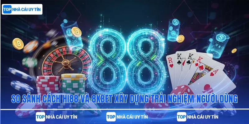 So sánh cách Hi88 và 8kbet xây dựng trải nghiệm người dùng