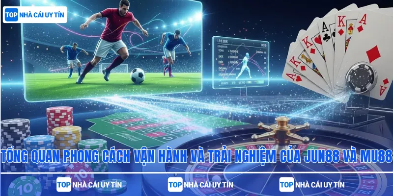 Tổng quan phong cách vận hành và trải nghiệm của Jun88 và MU88