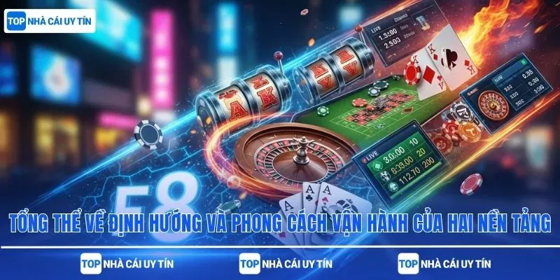 Tổng thể về định hướng và phong cách vận hành của hai nền tảng